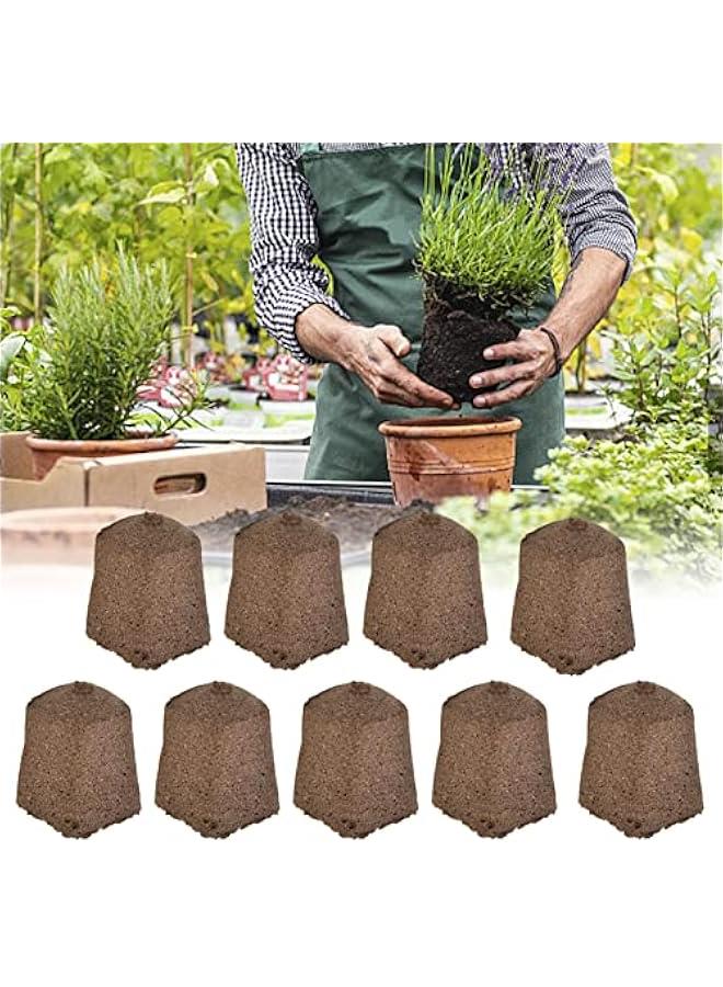 Generic 50 Pack Grow Sponges, Seed Pods Replacement Root Growth Sponges, Seed Starter Plugs Growth Plugs for Seed Starting, Hydroponic and Soil Applications - Image 2