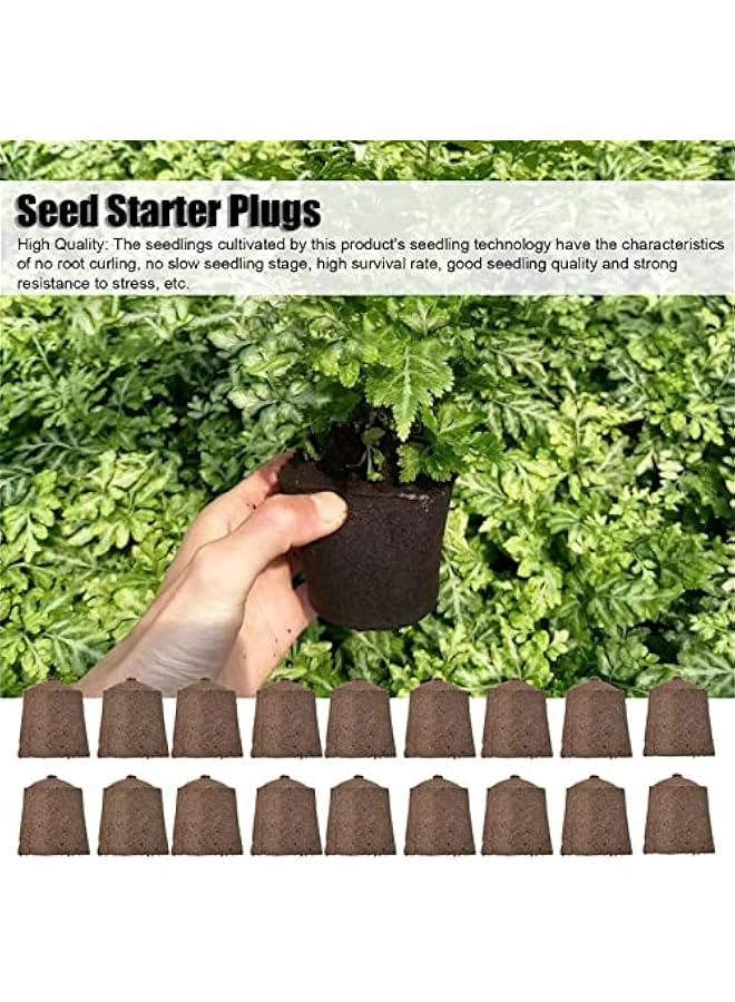 Generic 50 Pack Grow Sponges, Seed Pods Replacement Root Growth Sponges, Seed Starter Plugs Growth Plugs for Seed Starting, Hydroponic and Soil Applications - Image 3