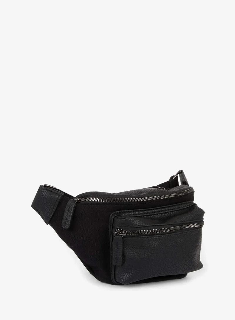 Defacto  Man Canvas Waist Bag for Men | Best Price UAE