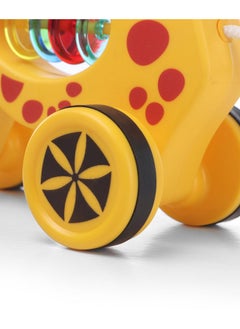 Storio Storio Baby Products Pull Along Toddler Toy, Pull Along Toy with Attractive Design, Developmental Toy for 1 Year Old Girl Boy - Girraffe  - Image 4