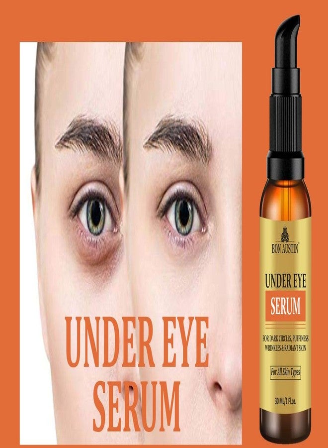 Bon Austin Premium Skin Brightening Under Eye Serum Enriched with Vitamin C, B3 & E with Anti Wrinkle Benefits Combo pack of 3 Bottles of 30 ml(90 ml) - Image 4