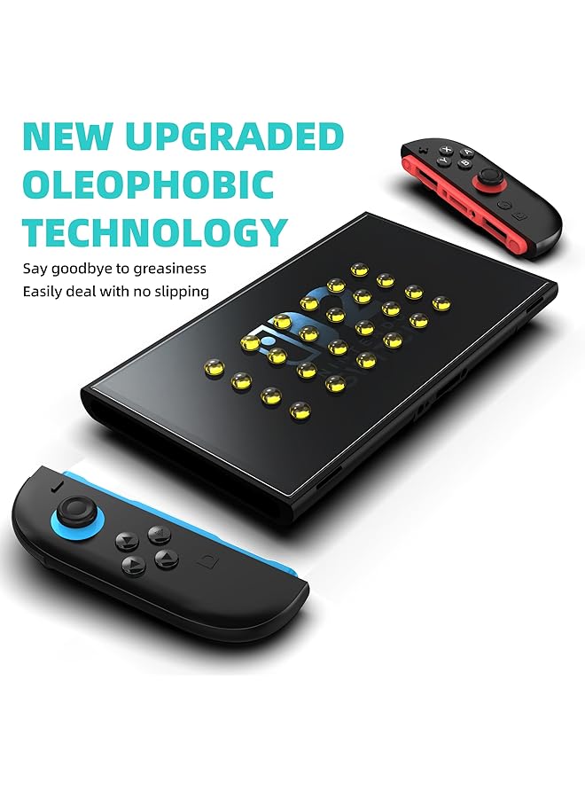 Anti Reflection Screen Protector Compatible For Nintendo Switch 2 Model 2025 [Clearer Than Original Screen] Easy Installation Tool Anti Scratch Hd Clear 2 Pack - Image 4