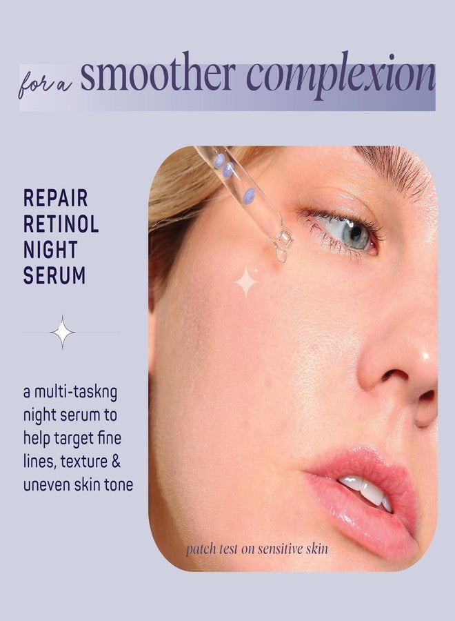 SpaLife Spa Life Face Serum: REPAIR Retinol Night Serum 100 ml (3.7 oz) Smoothing, Resurfacing, Gently Exfoliating - Targets Fine Lines, Texture, Dark Spots - Brighten, Boosts Cellular Turnover & Clearer Skin - Image 3