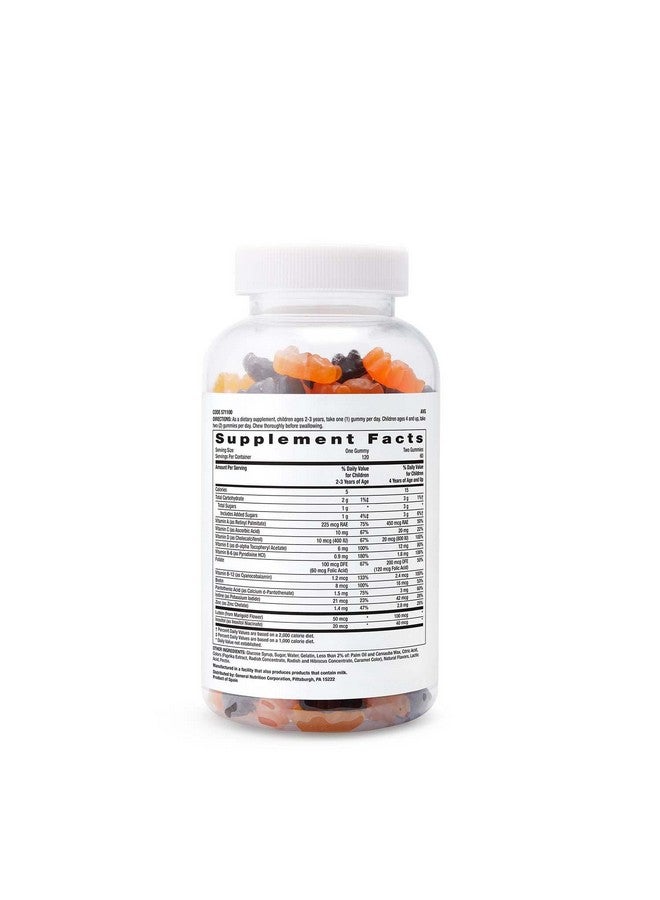 GNC GNC milestones Kids Multi Gummy | Formulated with 11 Essential Nutrients | 120 Gummies - Image 2