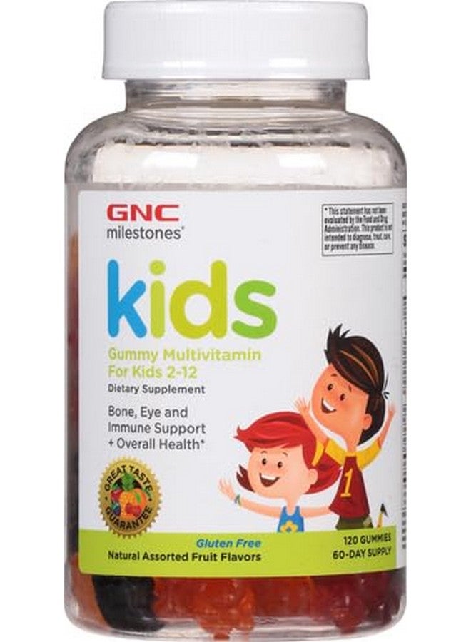 GNC GNC milestones Kids Multi Gummy | Formulated with 11 Essential Nutrients | 120 Gummies - Image 3