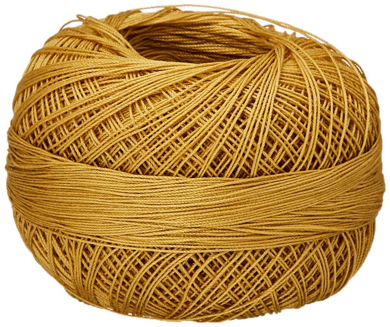 Lizbeth Size 80 HH80699 HH80 Lizbeth Cotton Thread 184 Yds 10G Harvest Gold