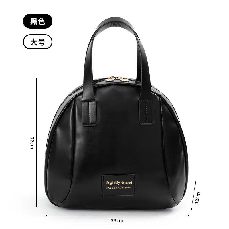 Pu New Portable Cosmetic Bag Shell Portable Large Capacity Wash Travel Storage Bag Skin Care Storage Bag - Image 1