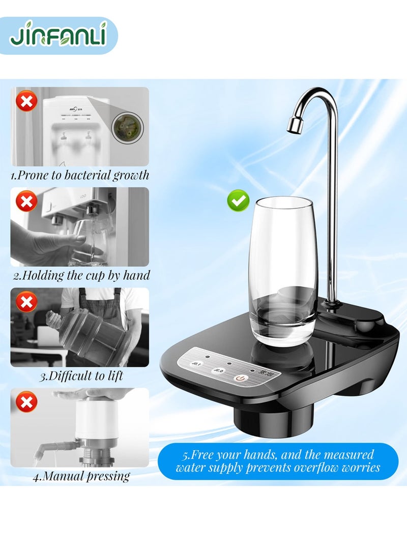 JINFANLI 5 Gallon Drinking Water Dispenser Pump, Automatic Electric Drinking Water Bottle Pump for 1-5 Gallon Water Jugs - Image 2