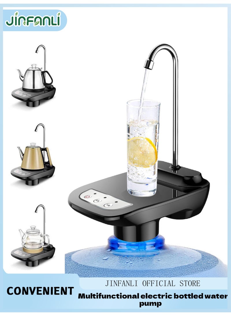 JINFANLI 5 Gallon Drinking Water Dispenser Pump, Automatic Electric Drinking Water Bottle Pump for 1-5 Gallon Water Jugs - Image 1
