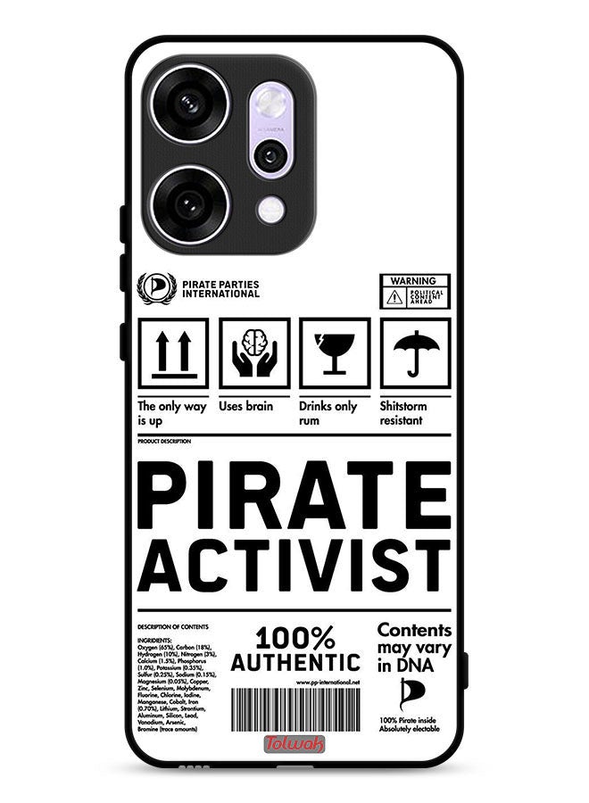 Tolwak Oppo Reno14 Pro Protective Case Cover Private Activist Sticker