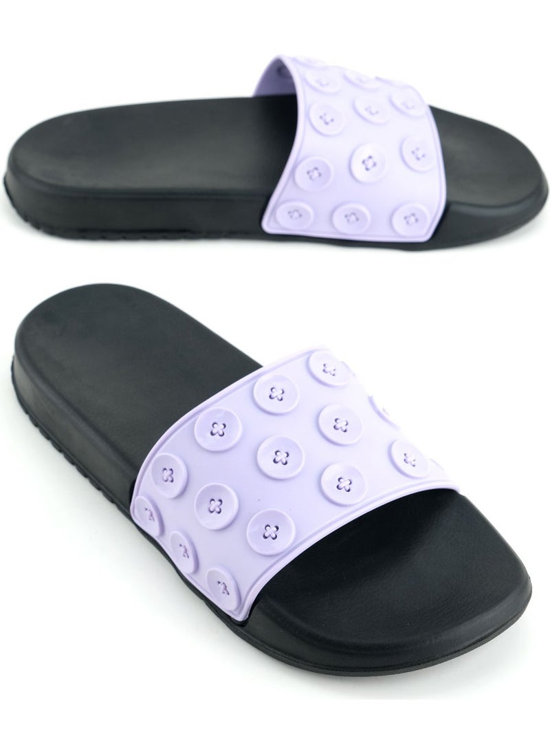 Gezer - Women's Summer Eva Wet Floor Suitable Home Garden Bathroom Pool Slippers - Image 1