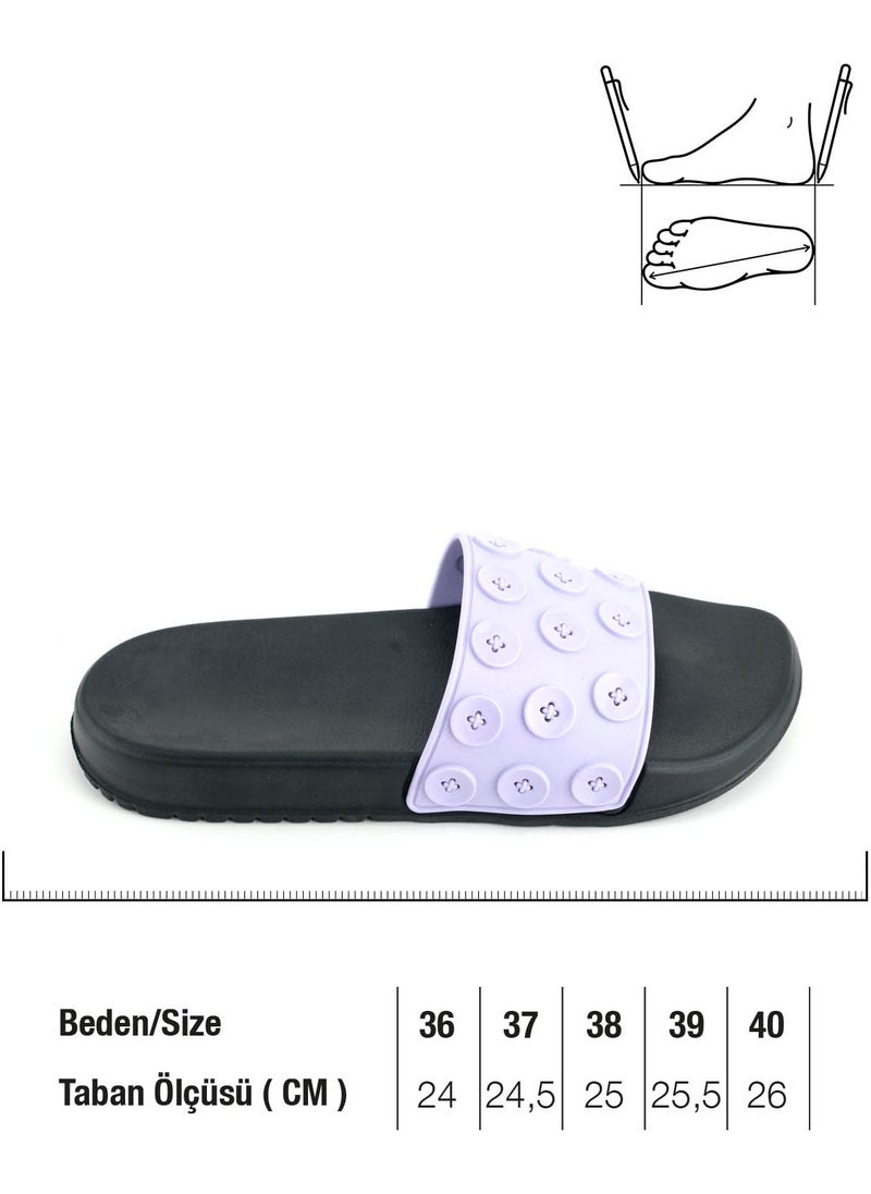 Gezer - Women's Summer Eva Wet Floor Suitable Home Garden Bathroom Pool Slippers - Image 1