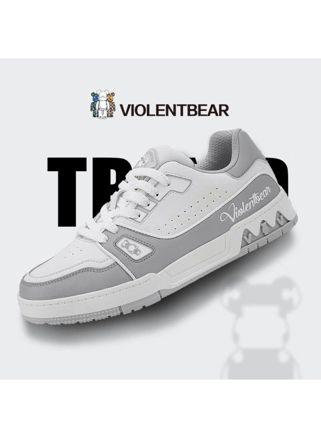 Violentbear Men's And Women's Shoes, Graffiti Sneakers, Trendy Shoes, Couple's Luxury Cowhide, Breathable Autumn Fashion High-value Appearance