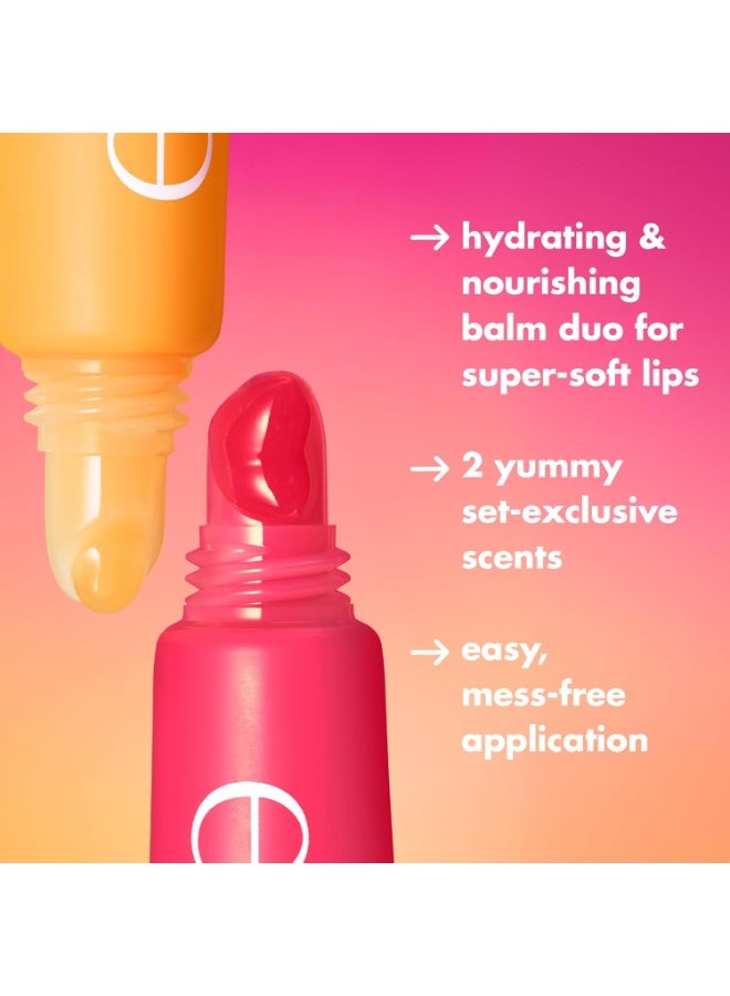 إلف e.l.f. Cosmetics Squeeze Me More - ثنائي بلسم الشفاه، (عبوتان)، شفاف 2 × 6 غرام - Image 4