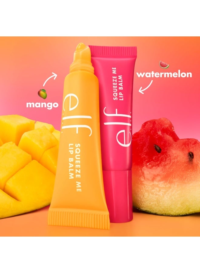 إلف e.l.f. Cosmetics Squeeze Me More - ثنائي بلسم الشفاه، (عبوتان)، شفاف 2 × 6 غرام - Image 3