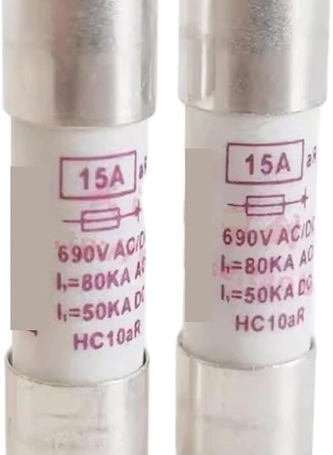 5 قطع HC10aR 10x38mm 32A 30A 25A 20A 15A 12A 11A 10A 8A 6A 5A 4A 3A 2A 500mA 630mA 400mA 690V 1000V فيوزات - Image 3