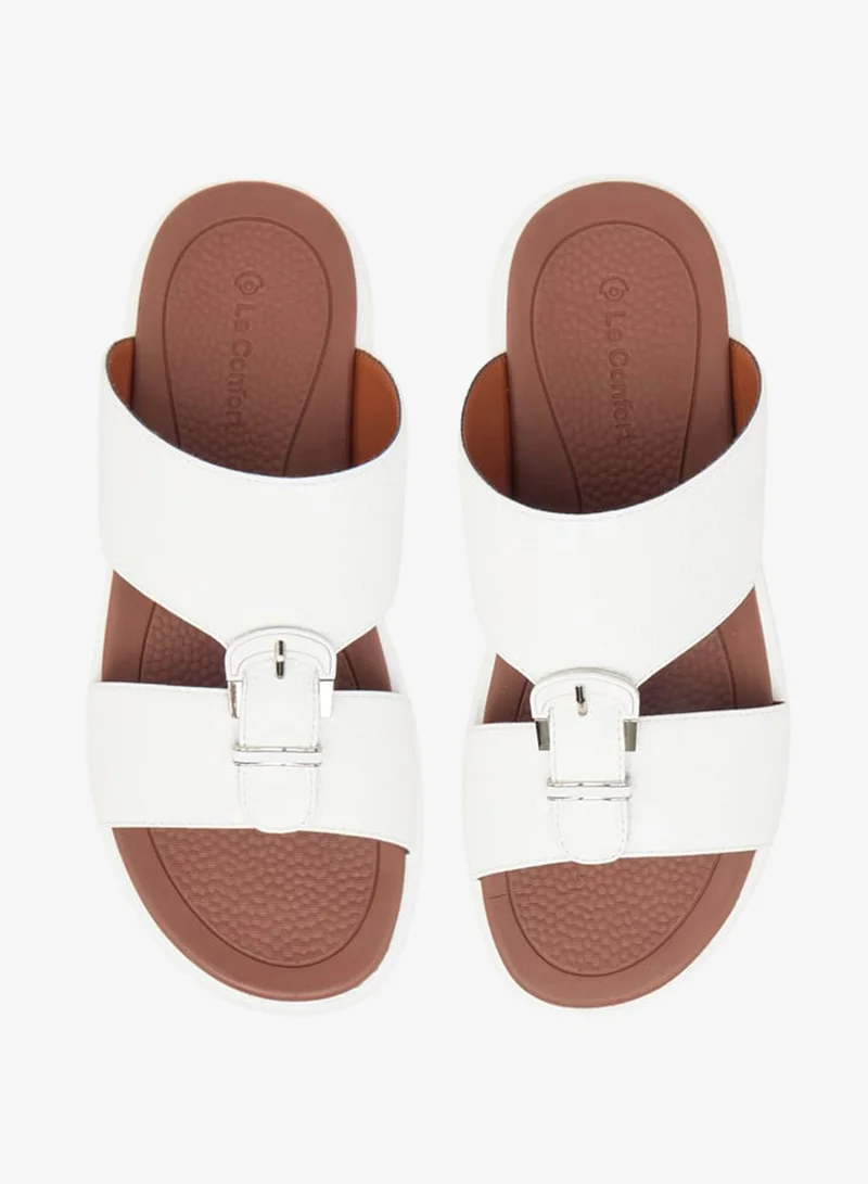 Le Confort Men Buckle Detail Slip-On Arabic Sandals Ramadan Collection