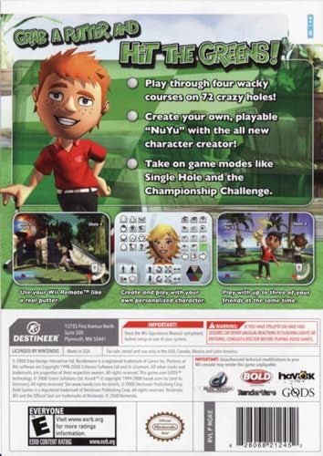 Destineer Crazy Golf - Nintendo Wii - Image 2