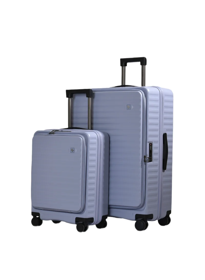 MAGELLAN Hard Shell ABS+PC Trolley 2-Piece Luggage Set MF001-2P 20 & 29 Inch Expandable Suitcase with TSA Lock USB Port 4 Double Spinner Wheels