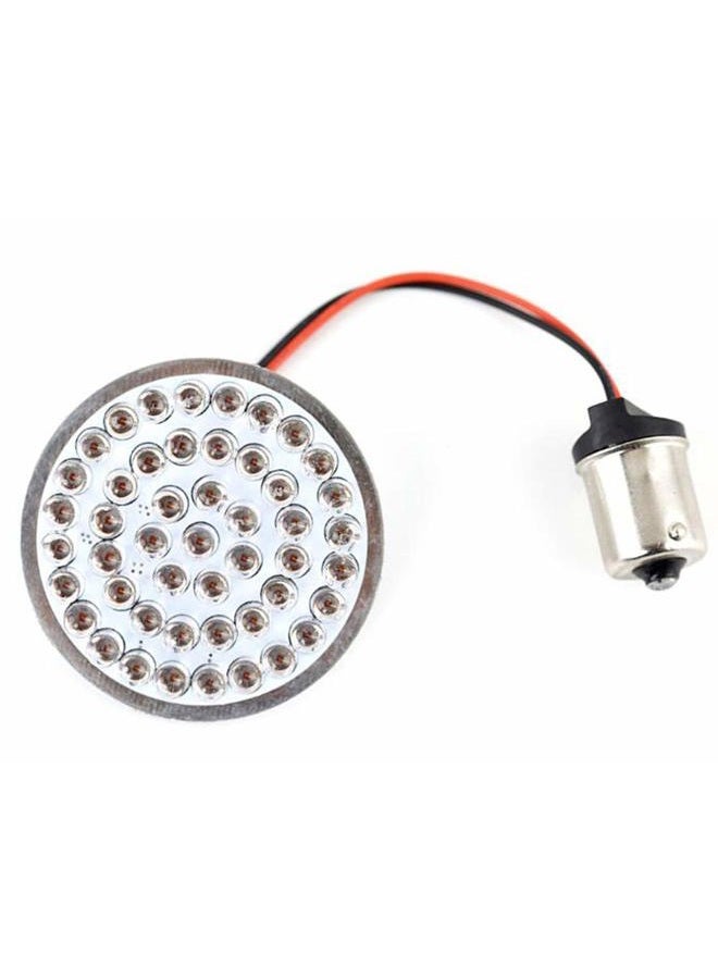 ZYTC 2" LED Turn Signals w/Brake Running Light Bullet Style Rear 1156 Red LED Turn Signal Kit for Harley Davidson - Image 4