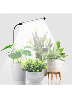 Arabest Indoor Plant Growing Lamp with Full Spectrum Light, Adjustable Gooseneck Design for Small Plant Growth, Automatic Timer & Brightness Control, Single Pack  - Image 1