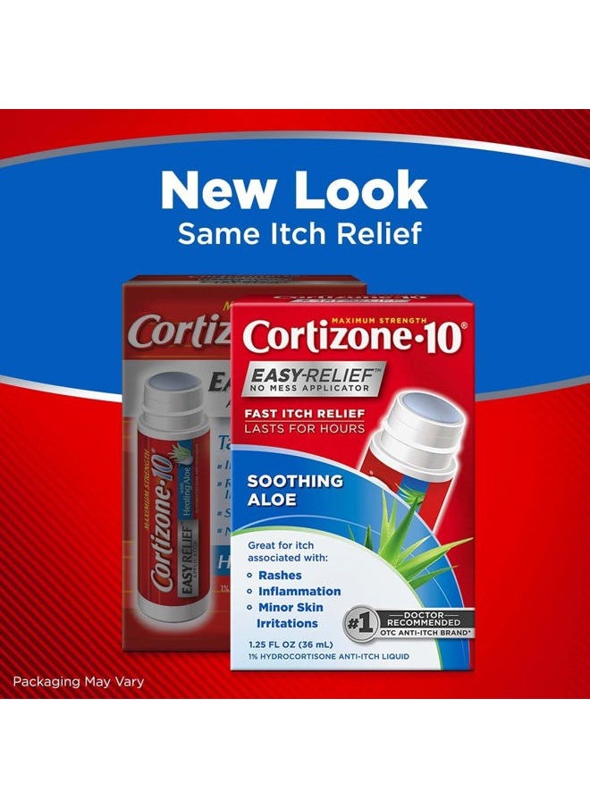 Cortizone 10 - Easy Applcto Size 1.25z Cortizone 10 Easy Relief Applicator With Healing Aloe 1.25oz - Image 1