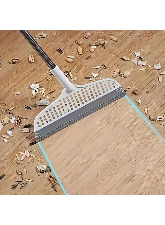 White Extra Long Magic Broom Detachable Head Double Sided Brush For All Floors - Image 1