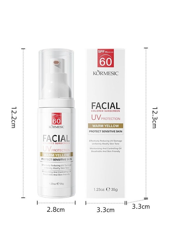 Kormesic Tinted Sunscreen for Face 35g  - Image 1