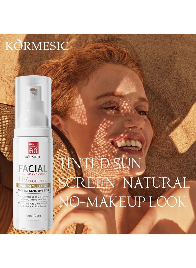 Kormesic Tinted Sunscreen for Face 35g  - Image 2