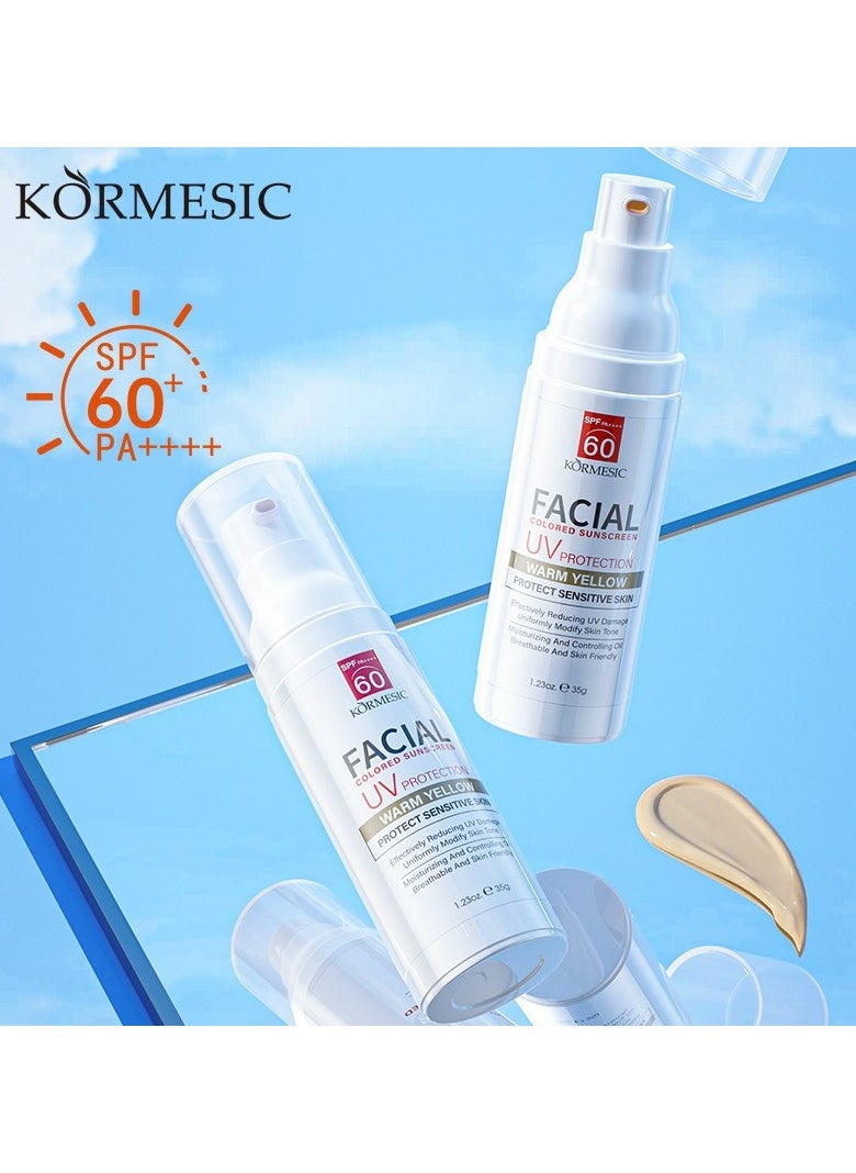 Kormesic Tinted Sunscreen for Face 35g  - Image 3