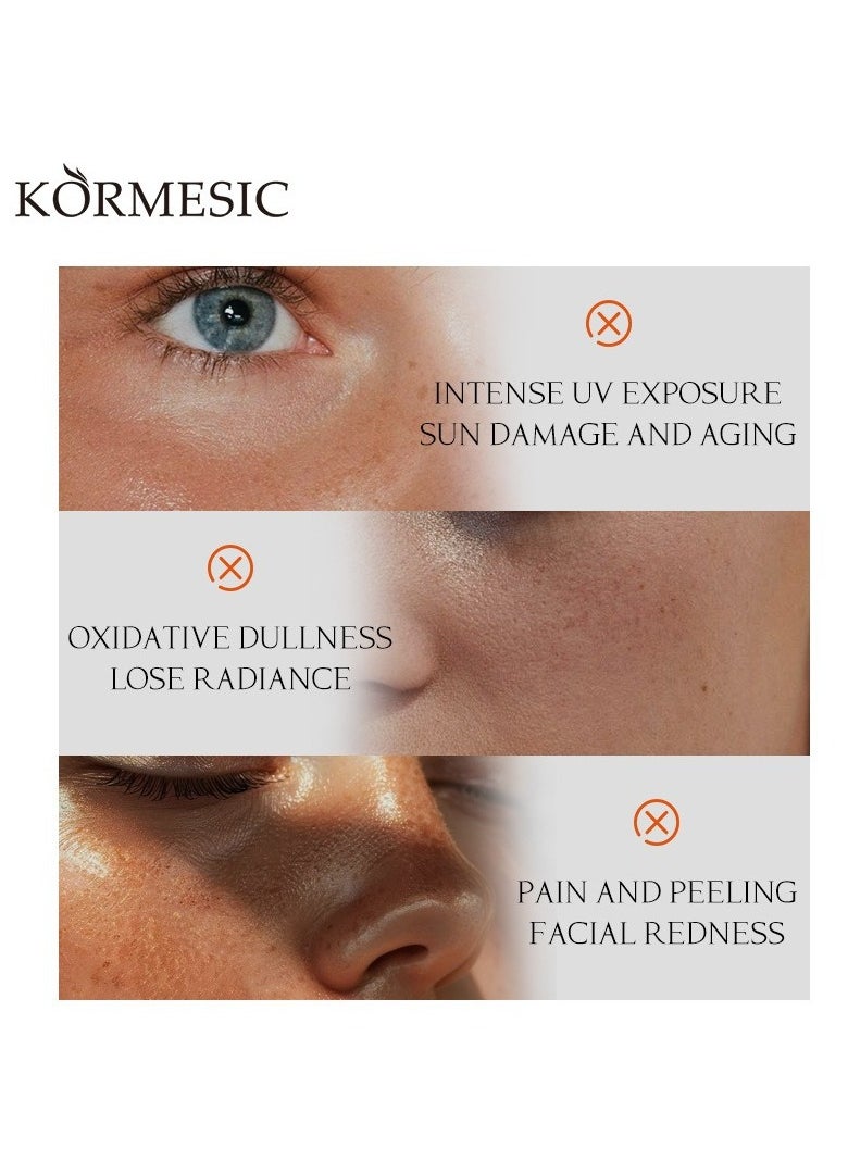 Kormesic Tinted Sunscreen for Face 35g  - Image 4