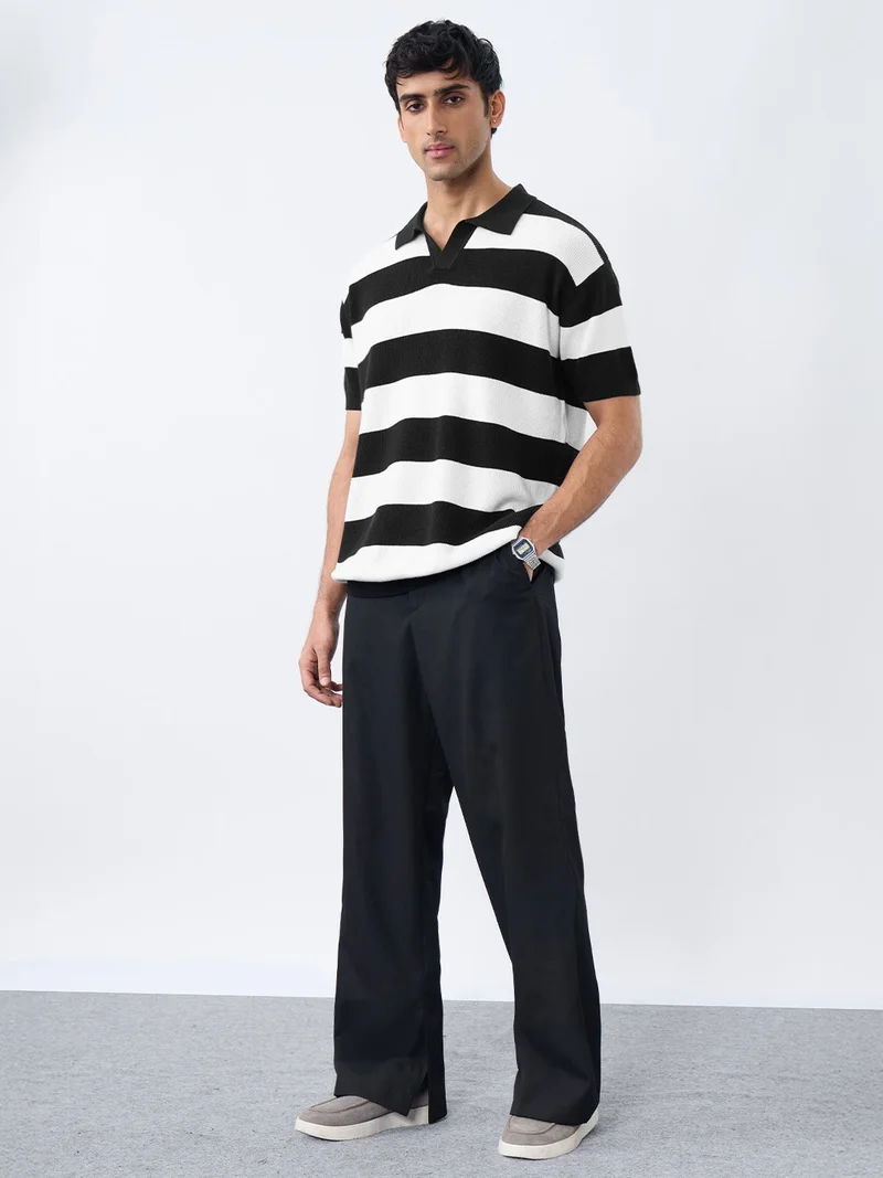 The Souled Store  Relaxed Polo: Cyan  | Best Price UAE