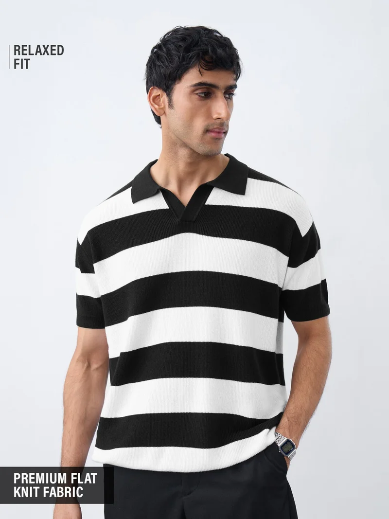 ذا سوليد ستور Relaxed Polo: Cyan