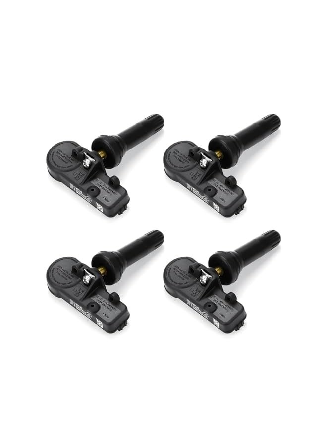 Topleo TPMS Tire Pressure Sensor 433MHz Fit 56029398AB, Fit for Jeep Grand Cherokee Wrangler, Fit for Dodge Charger Challenger, Fit for Chrysler/for Fiat/Ram 1500 2500 3500, Fit 68241067AB (4PCS)  - Image 1