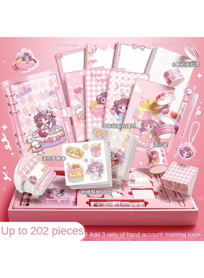 Bluejw Children's Day Gift New Smart Sister Folding Ears Sister Net Red Hand Account Suit Gift Box Girl Cute Hand Account - Image 4