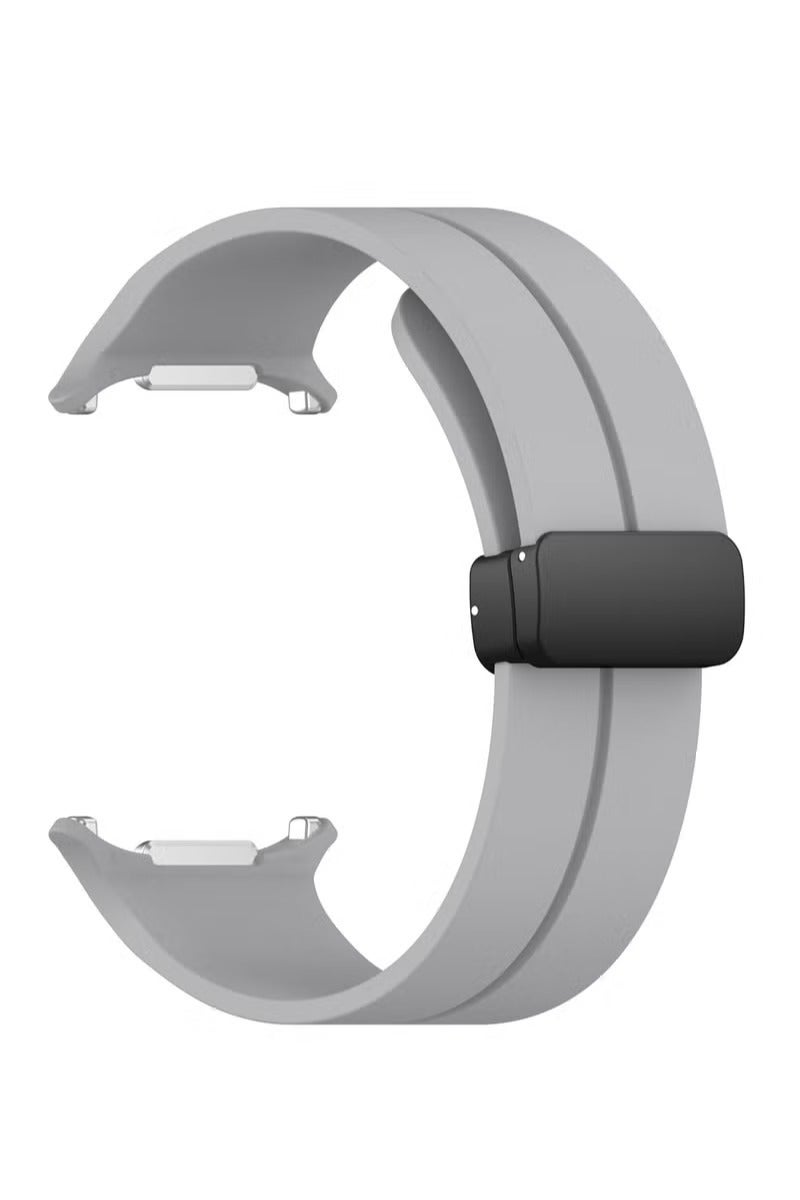 UMIXPRO Magnetic Band Compatible with Samsung Galaxy Watch 7 Ultra 2024 Strap Magnetic D Buckle Replacement Band No Gap Silicone Sports Strap for Samsung Galaxy Watch 7 Ultra Men Women - Image 5