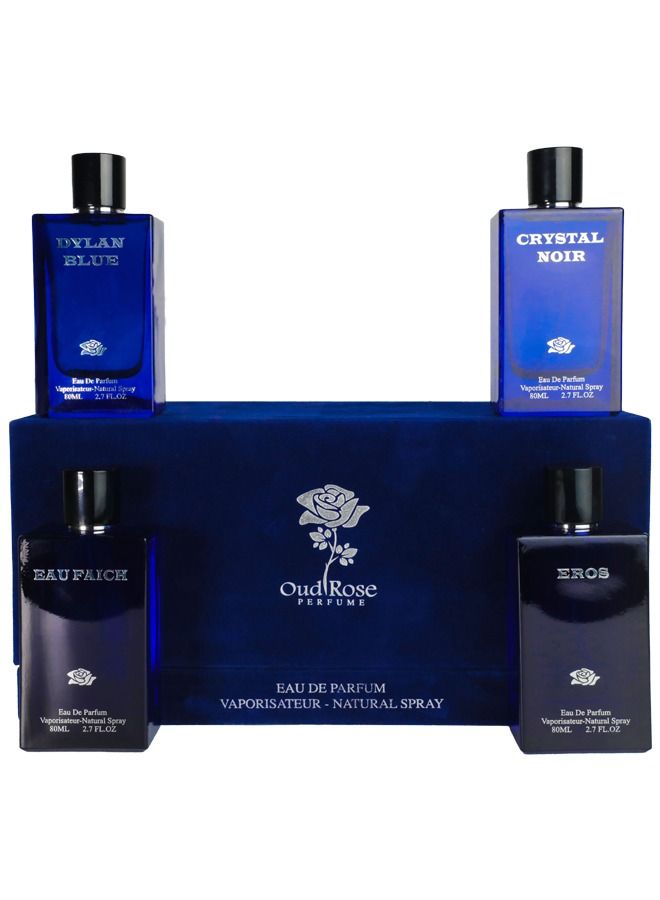 Oud rose perfumes fersatch for unisex eau de parfum 80ml - Image 1