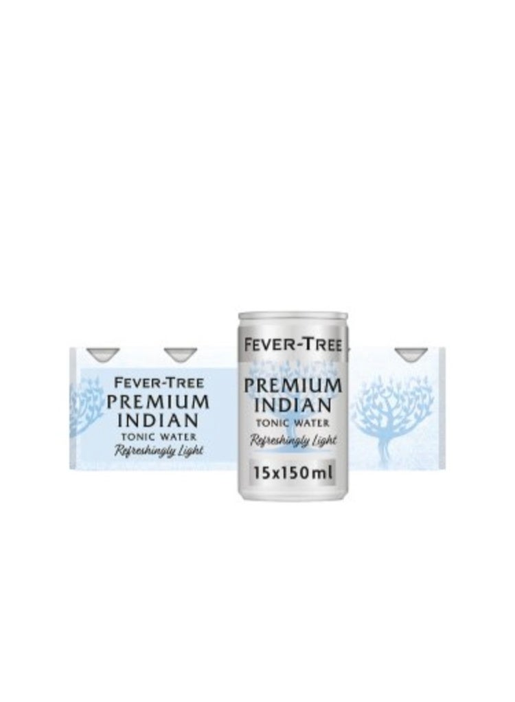 Fever Tree Refreshingly Light Indian Tonic Water 15 x 150ml