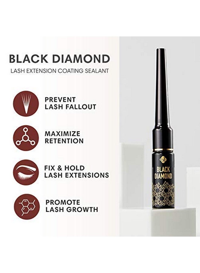 bl BL Ack Diamond Lash Coating Sealant ; Protective Topcoat Lash Coating & Conditioner For Eyelash Extensions 7Ml - Image 3