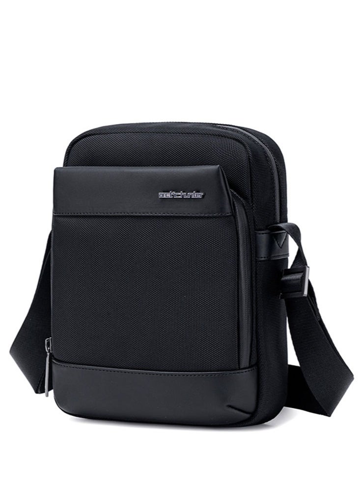 ARCTIC HUNTER Crossbody Sling Bag, Work Office Messenger Bag for Men, Black  - Image 1
