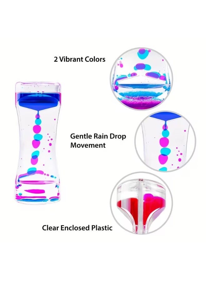 Goolsky Colorful Acrylic Liquid Sand Timer with Vibrant Bubble Design - Unique Gift for Holidays and New Year Celebrations, Festive Gift Item|Vibrant Sand Timer|Gift Sand Timer, Sand Timers for Home - Image 3