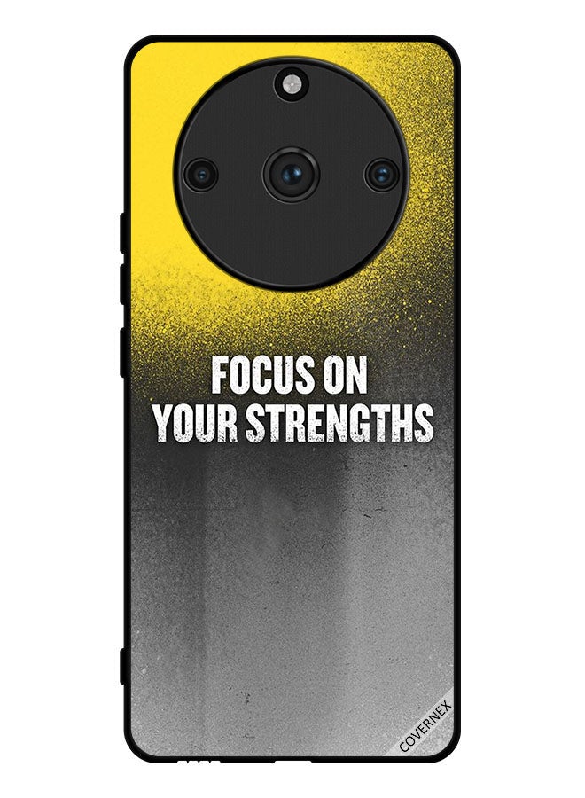 Covernex Protective Case Cover For Realme 11 Pro Focus On Your Strengths - Image 1