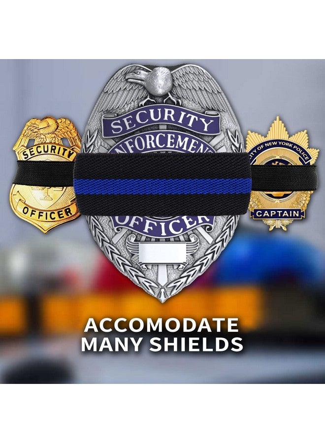 كريتريل مجموعة من 30 شريط حداد أسود من الشرطة وشارة ضابط شرطة ودرع حرس جنازة وأشرطة حرس الشرف لحجم الشارة من 2.4 إلى 4 بوصات - Image 5