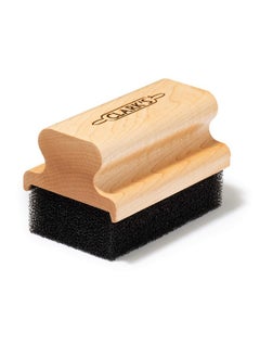 Clark's CLARK'S Cutting Board Oil & Wax Applicator - Elegant Design With Ergonomic Handle - Restores Beauty Of Your Butcher Block And Wood Surfaces - Smooth And Consistent Finish - Made From Hardwood Maple  - Image 1