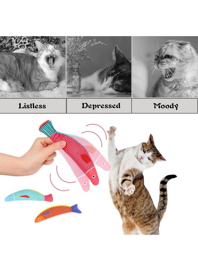 بت قطعة من ألعاب عشبة النعناع للقطط، ألعاب مضغ القطط، قضمات القطط، ألعاب عشبة النعناع المقاومة للعض مع جرس بالداخل، لعبة تفاعلية على شكل قطة كرتونية محشوة - Image 4