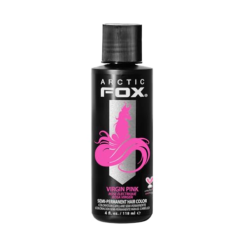 ARCTIC FOX Vegan and CrueltyFree SemiPermanent Hair Color Dye 4 Fl Oz VIRGIN PINK