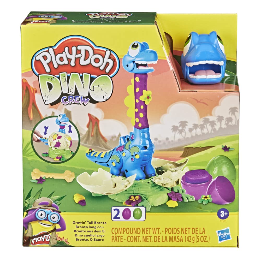 playdoh Playdoh Dino Crew Growin Tall Bronto Toy Dinosaur Z79735564B3EF2499D36FZ