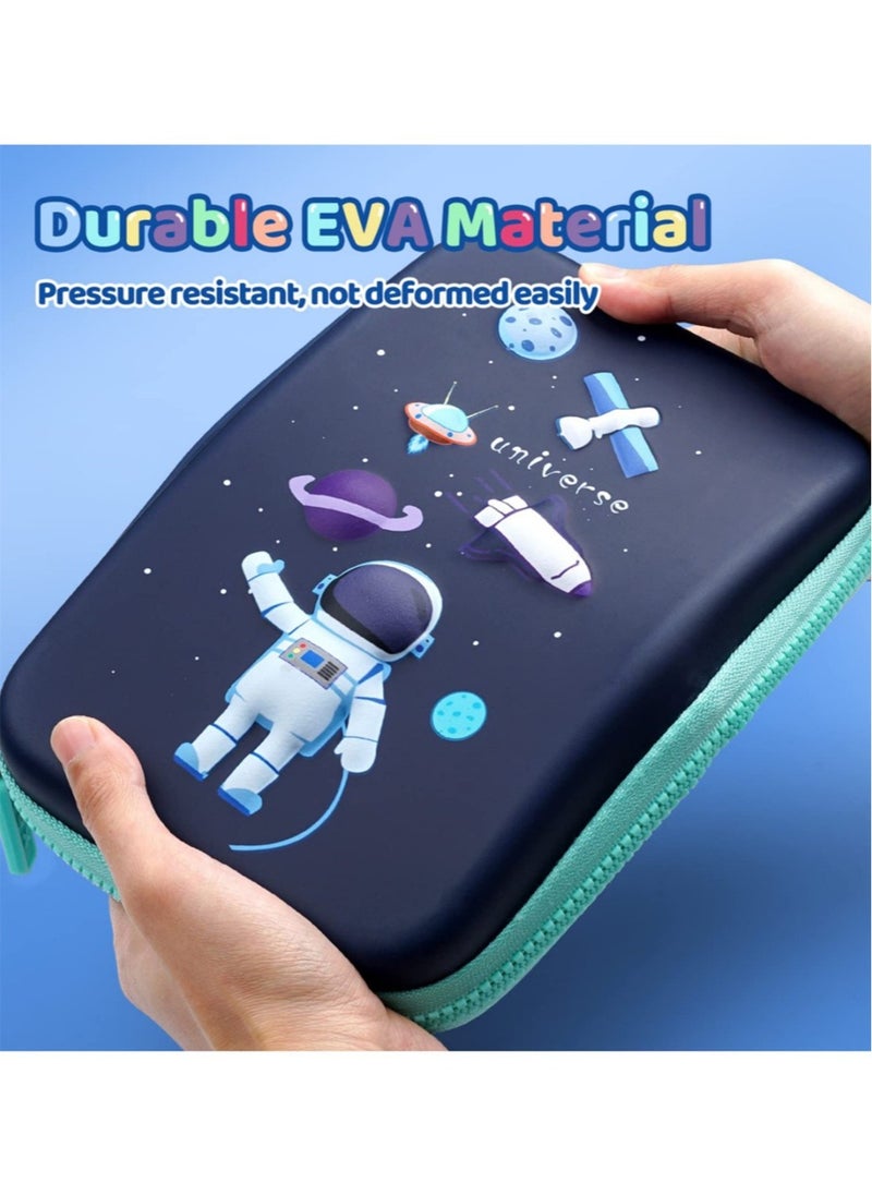 Multifunction Pencil Case, Cute Cartoon Pen Box Organizer Stationery