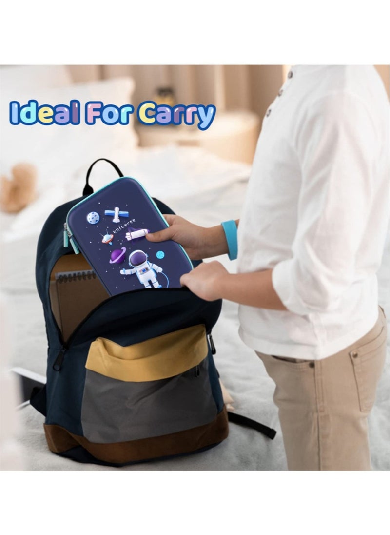 Multifunction Pencil Case, Cute Cartoon Pen Box Organizer Stationery