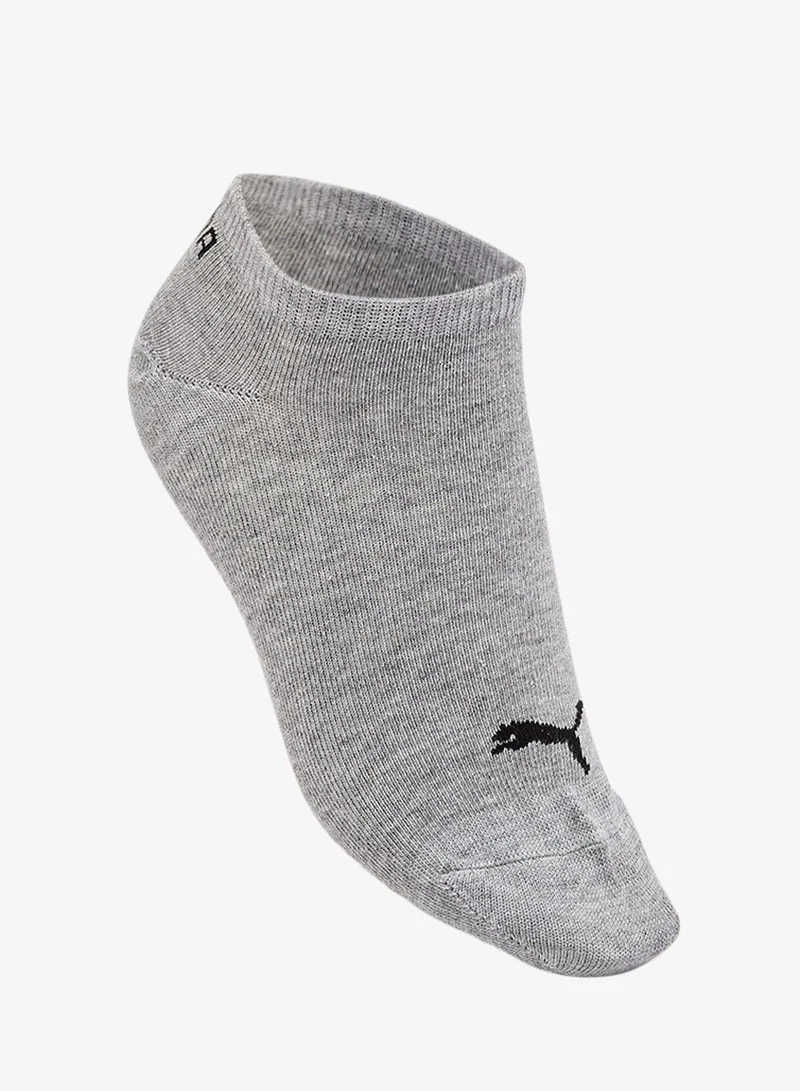 بوما ثلاث جوارب رياضية سادة